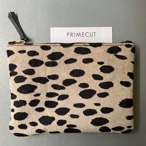 Primecut Cheetah Print Zip Pouch 6x8”